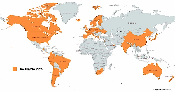 Innovative Pet Products are available in over 40 countries