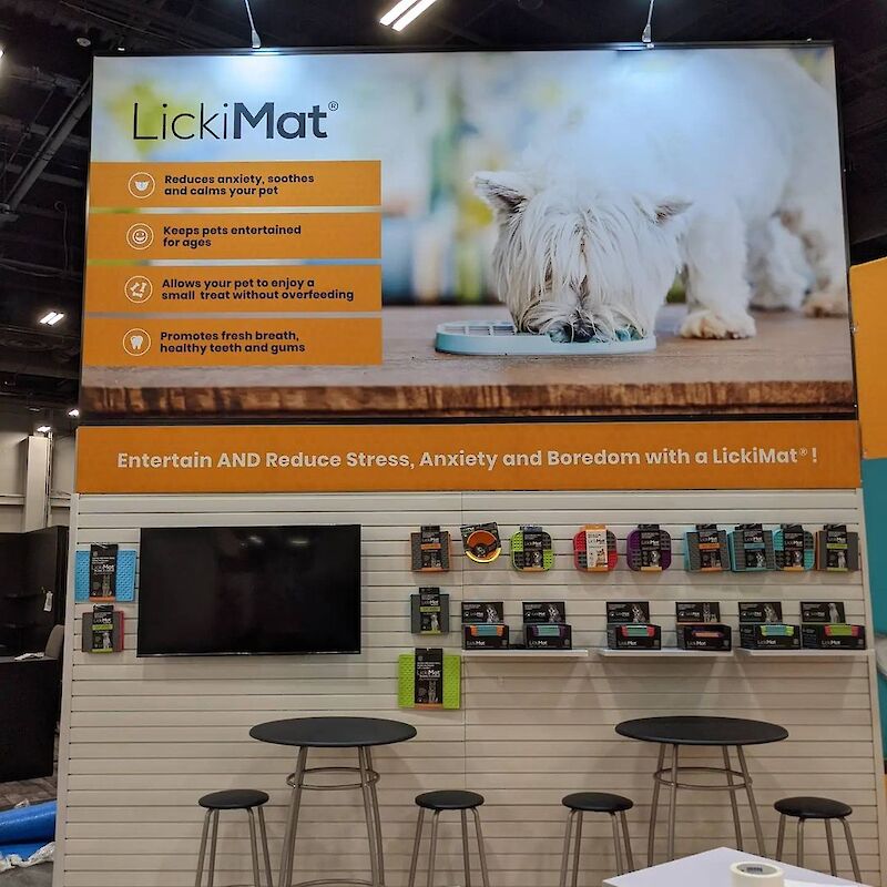 LickiMat at Superzoo 2021 - Las Vegas USA