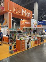 The LickiMat stand