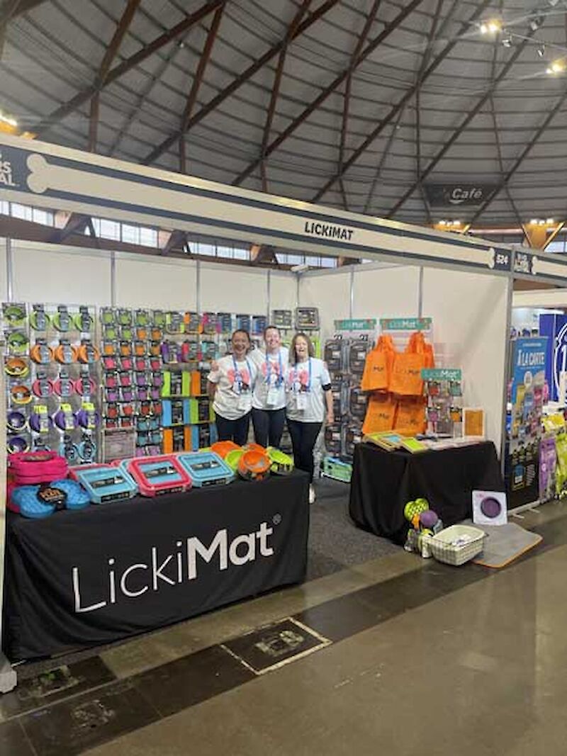 Ready to go at the Sydney Dog and Cat Lovers Festival
