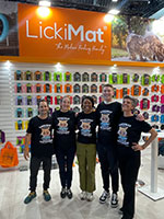 The LickiMat team at Interzoo 2024