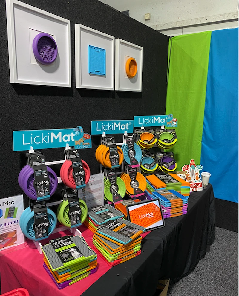 LickiMat at the Auckland Pet Expo