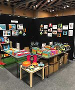 LickiMat stand at Wellington Pet Expo