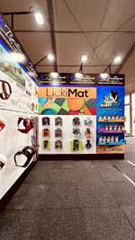 The LickiMat stand